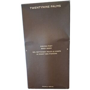 TWENTYNINE PALMS Pinyon Poet Body Wash Gel Nettoyant 16.9 fl oz NEW